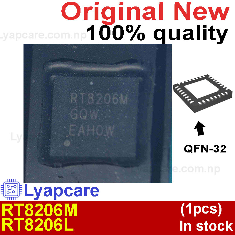 (1pieces) RT8206L RT8206M QFN Original Chip QFN-32